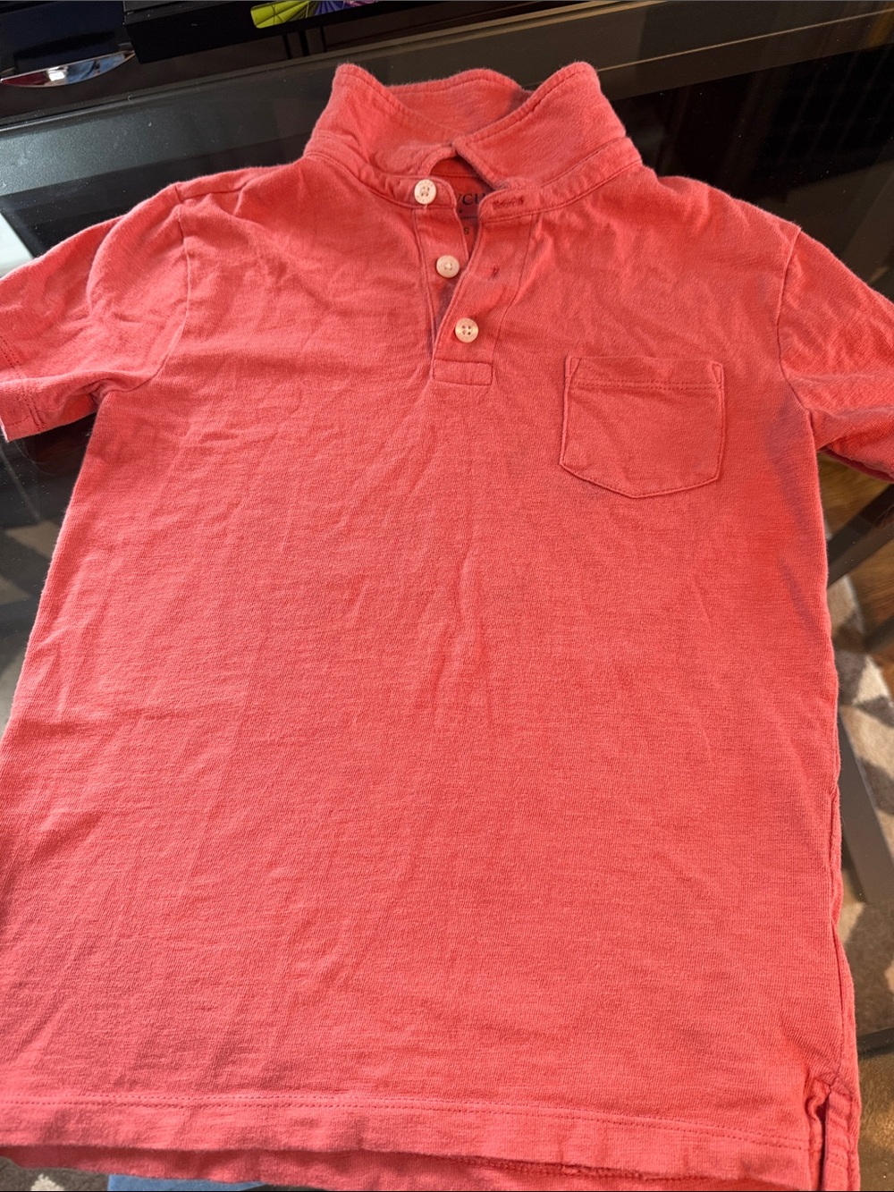 Crewcuts Polo - Small (Salmon)